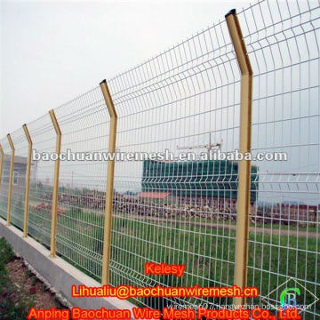 PVC coating welded security fence system